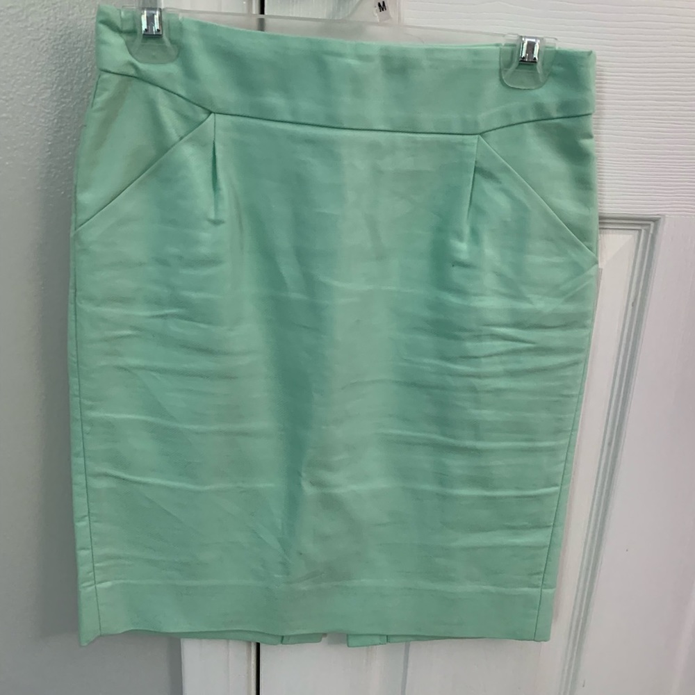 Mint Jcrew pencil skirt